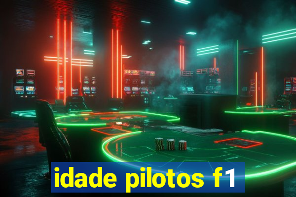 idade pilotos f1